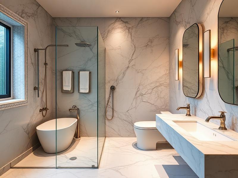 Luxury bathroom renovation